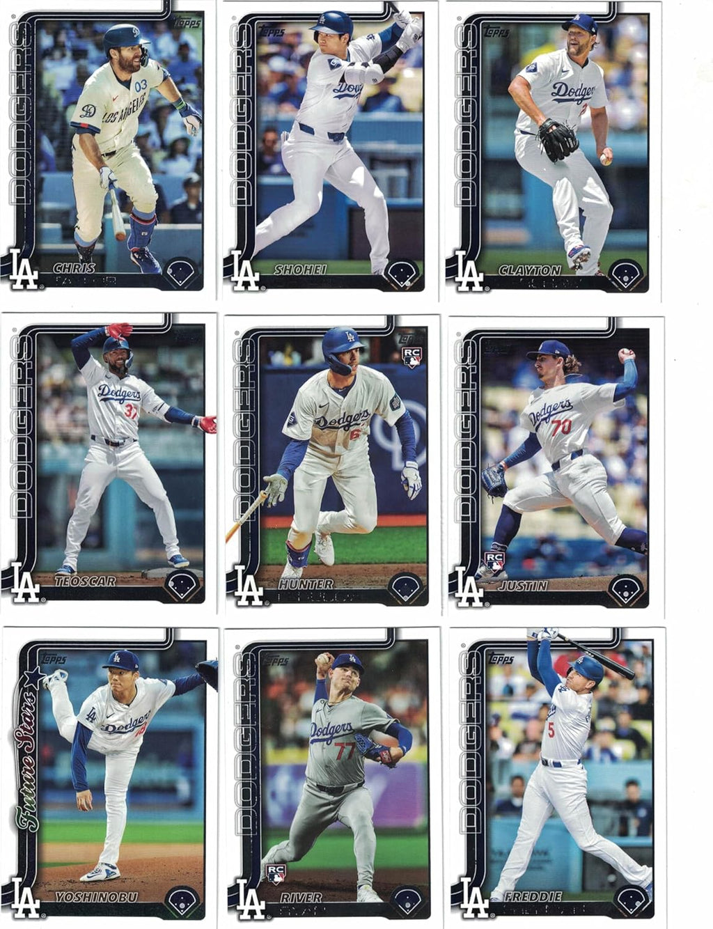 Los Ángeles Dodgers - Topps Series 1 y 2