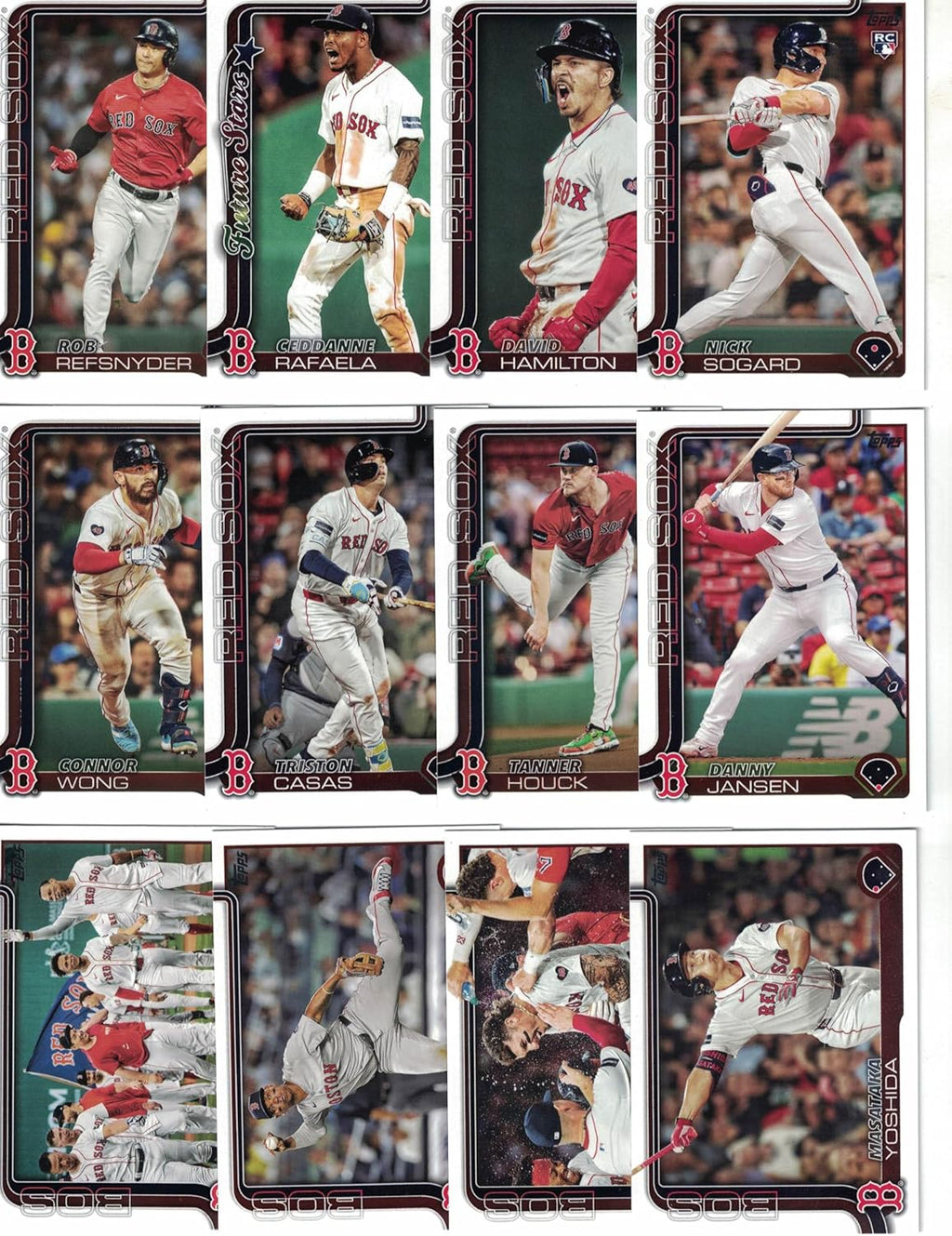 Boston Red Sox - Topps Series 1 y 2