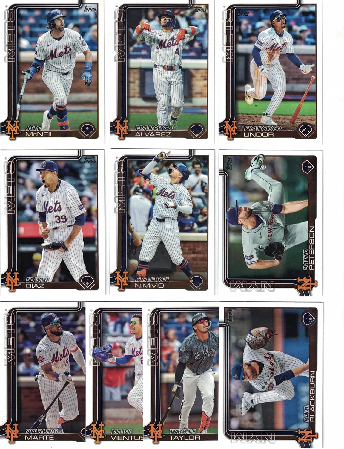 New York Mets - Topps Series 1 y 2