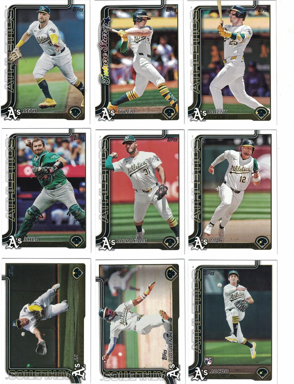 Oakland Athletics - Topps Series 1 y 2