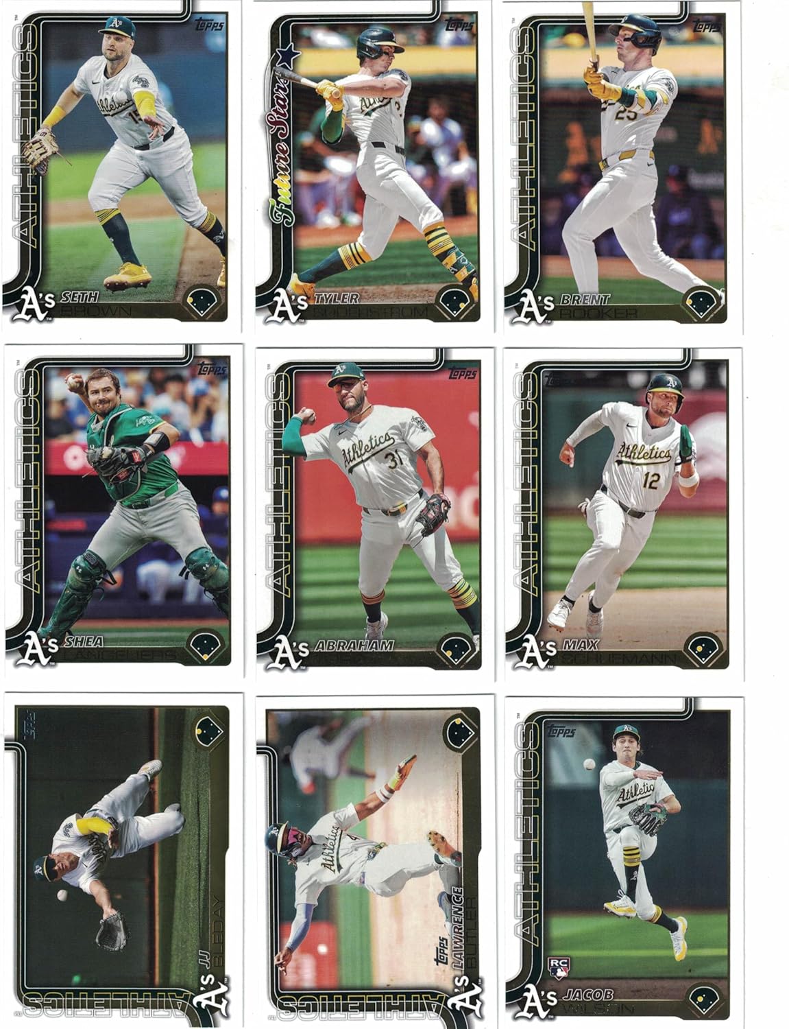 Oakland Athletics - Topps Series 1 y 2